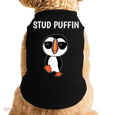 Stud Puffin Funny Bird Doggie Tank
