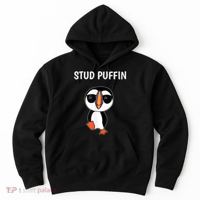 Stud Puffin Funny Bird Hoodie