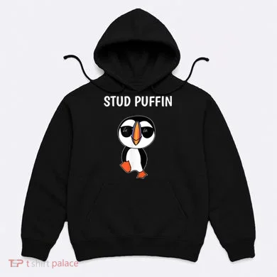 Stud Puffin Funny Bird Hoodie