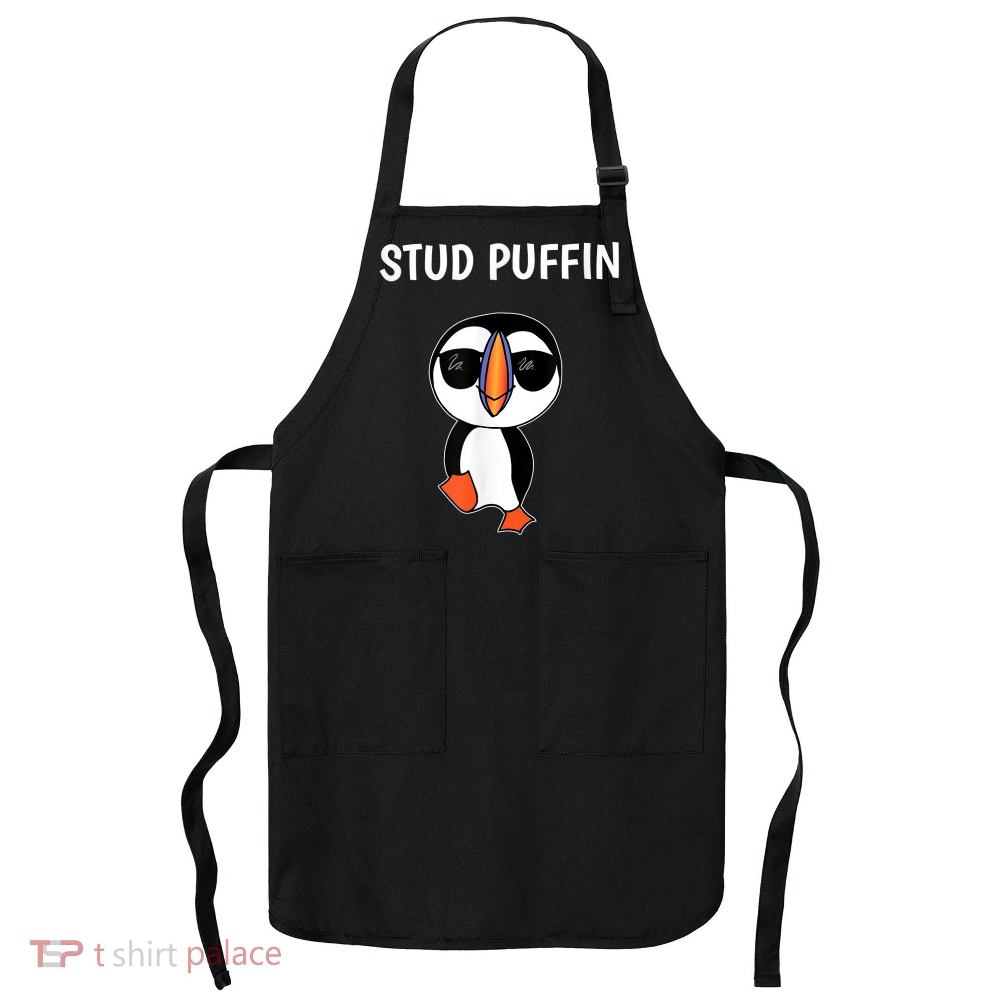 Stud Puffin Funny Bird Apron