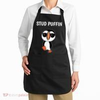 Stud Puffin Funny Bird Apron thumb 2