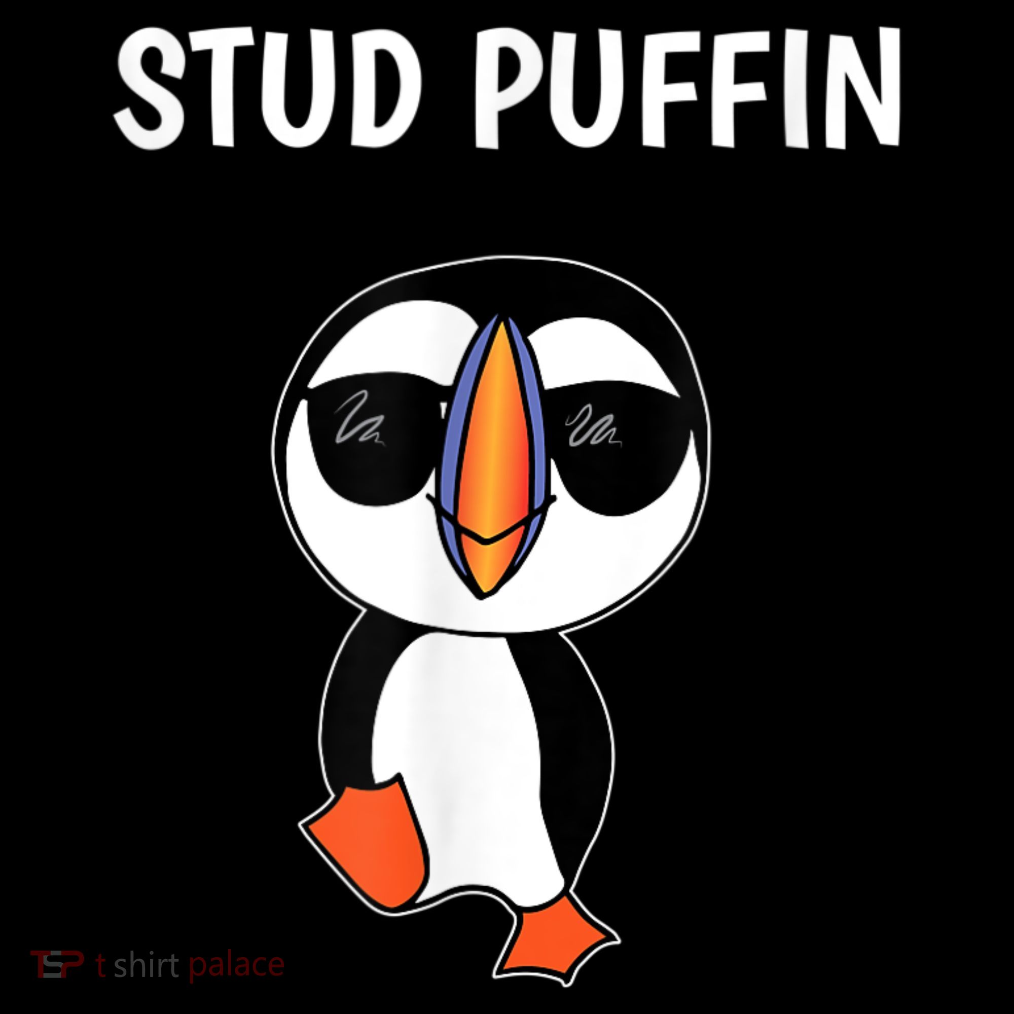 Stud Puffin Funny Bird Backpack
