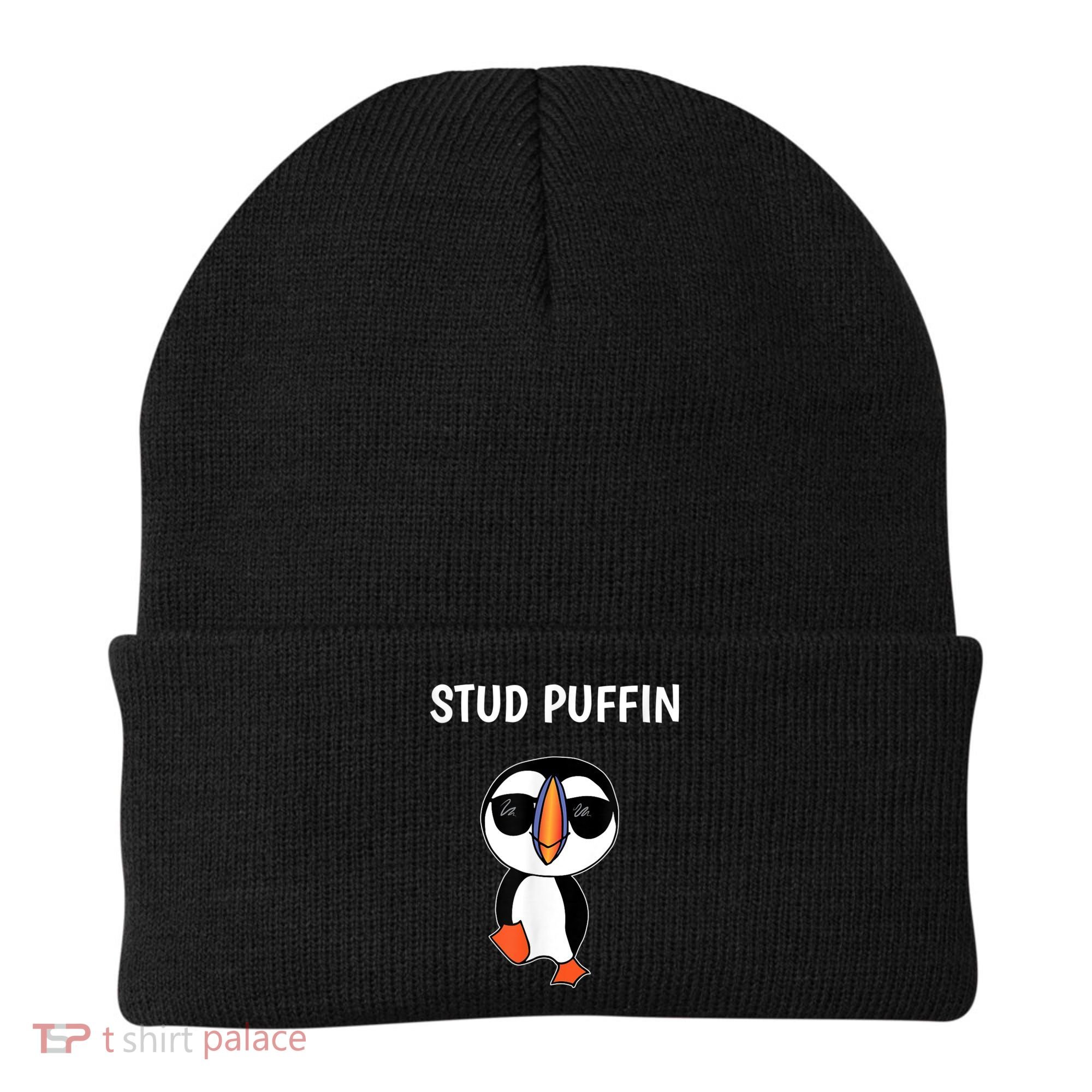 Stud Puffin Funny Bird Beanie