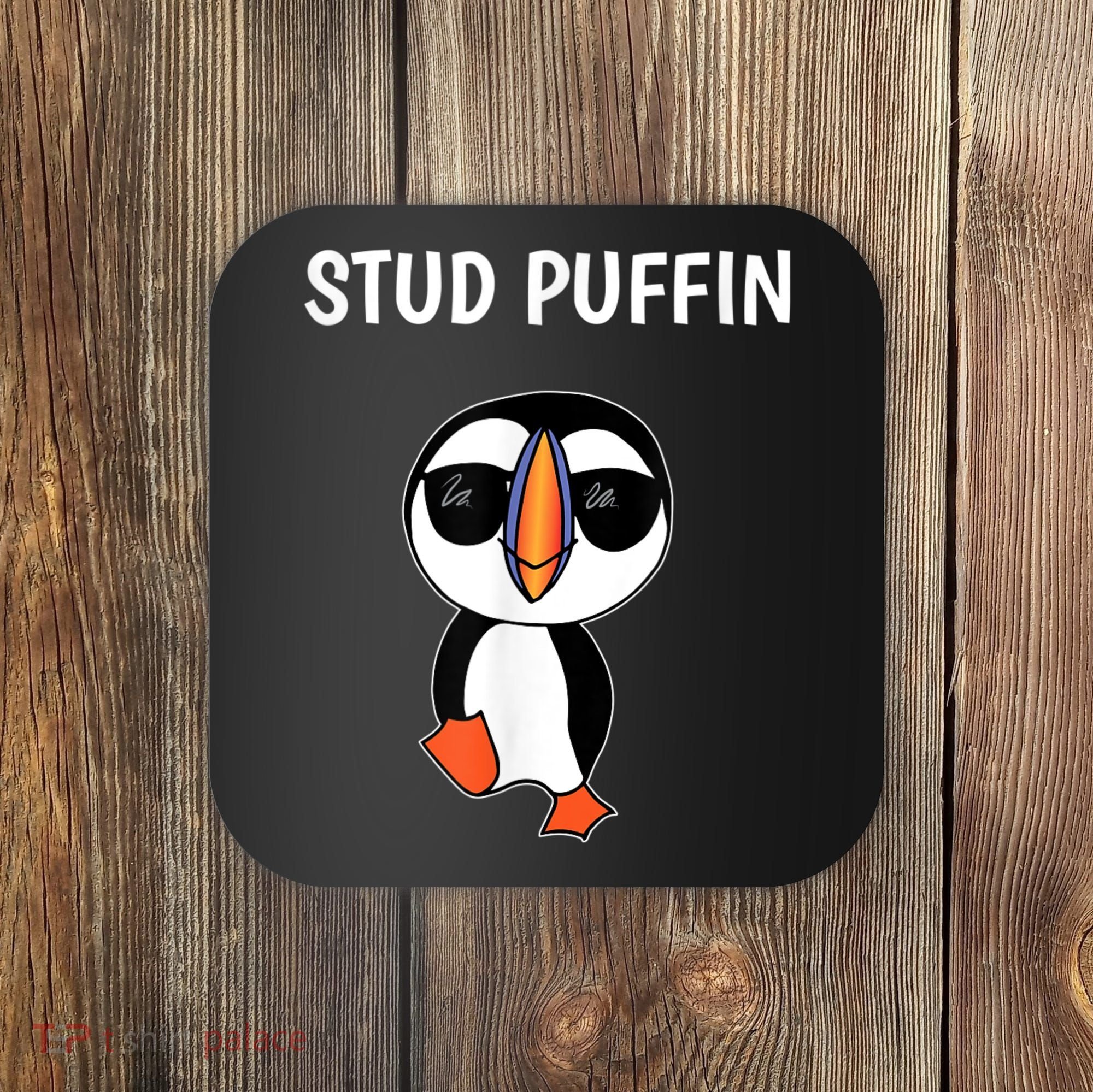 Stud Puffin Funny Bird Coaster