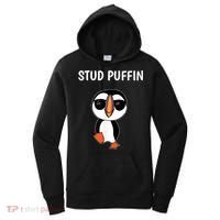 Stud Puffin Funny Bird Women's Hoodie thumb 0