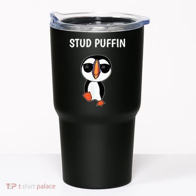 Stud Puffin Funny Bird Tumbler