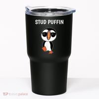 Stud Puffin Funny Bird Tumbler thumb 0