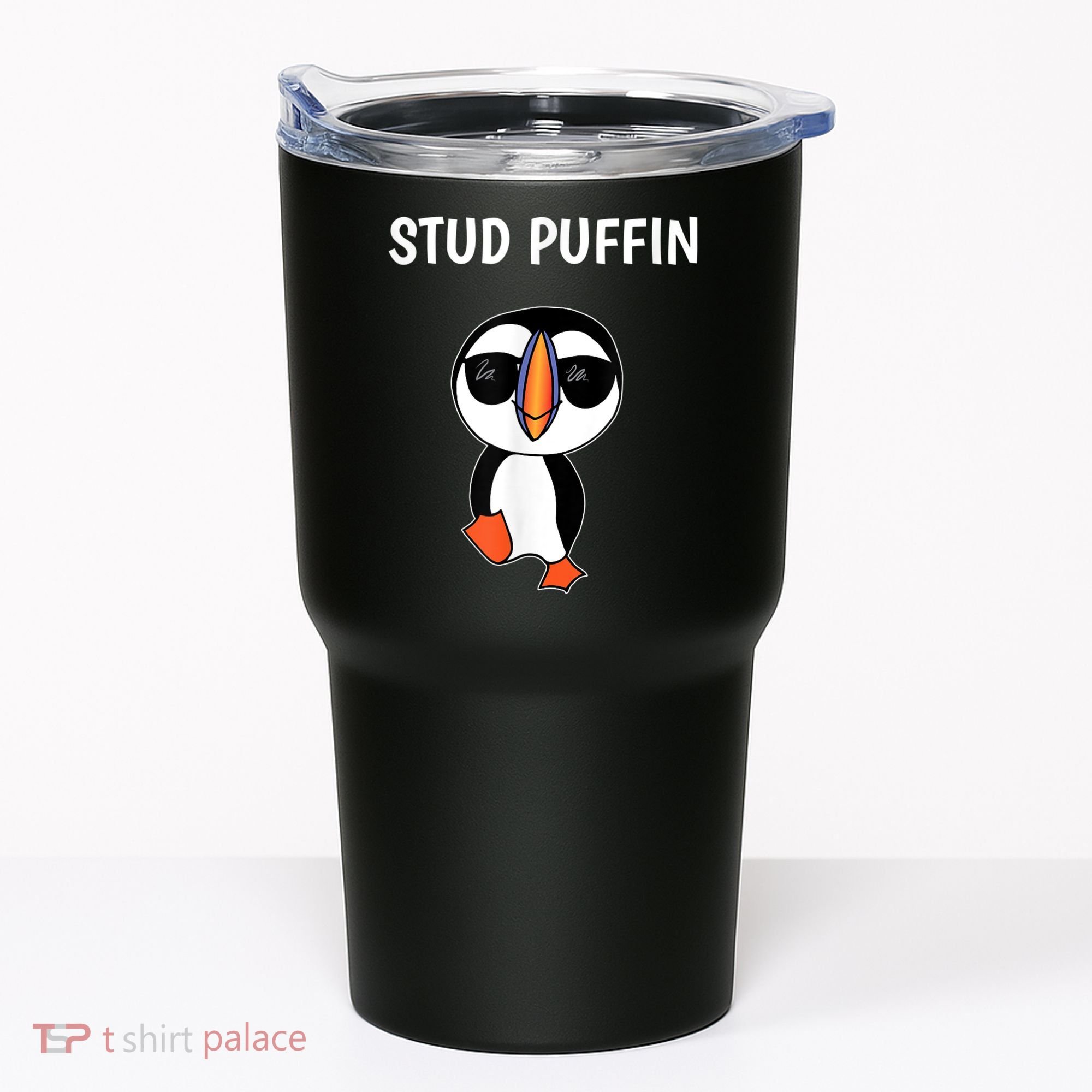 Stud Puffin Funny Bird Tumbler