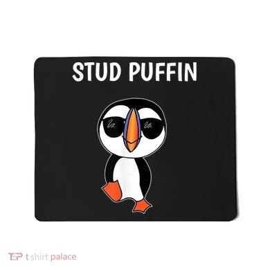 Stud Puffin Funny Bird Mousepad