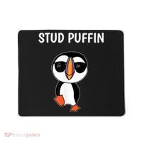 Stud Puffin Funny Bird Mousepad thumb 0