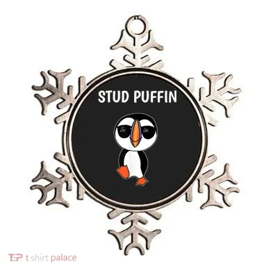 Stud Puffin Funny Bird Ornament