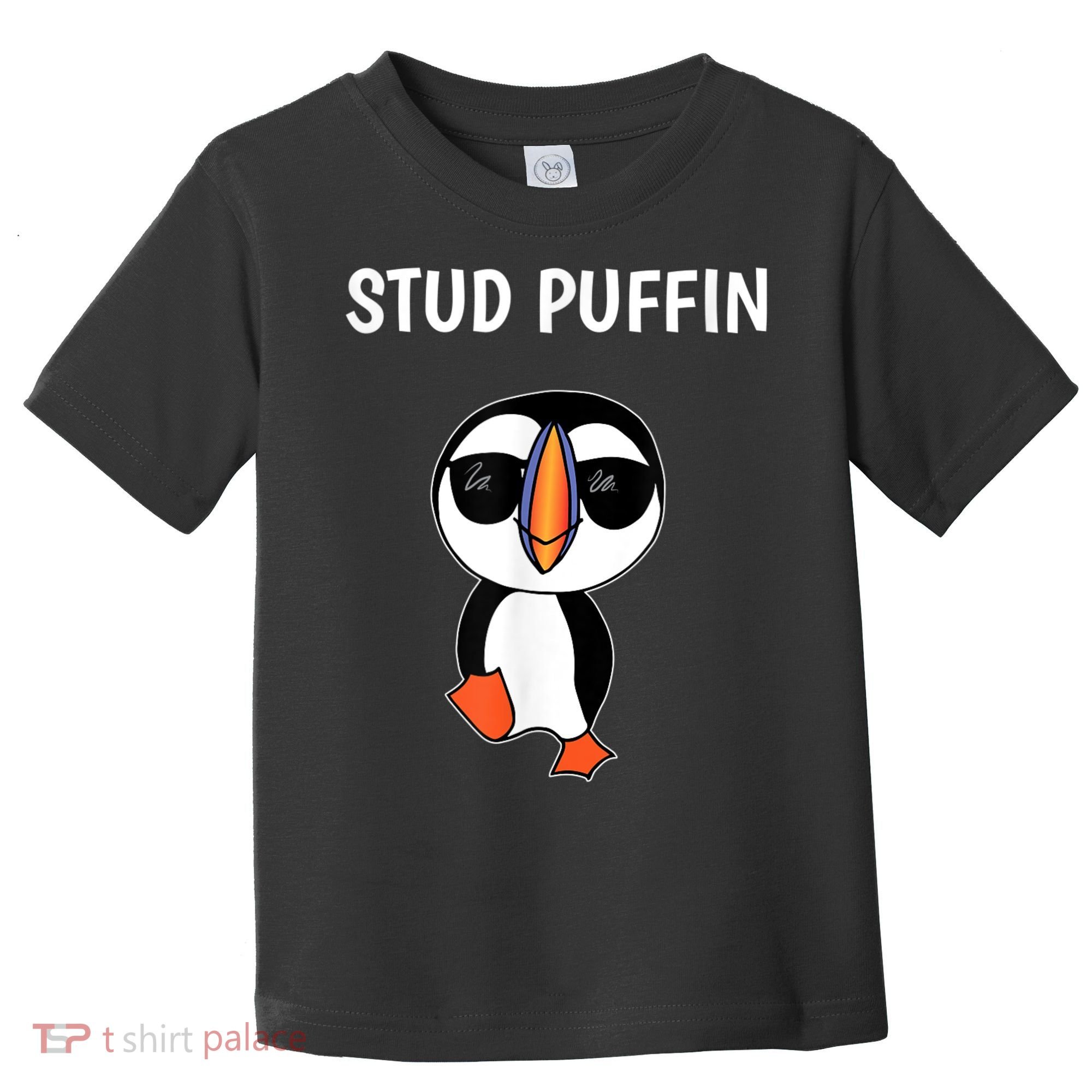 Stud Puffin Funny Bird Toddler T-Shirt