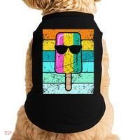 Summer Popsicle Funny Ice Cream Beach Pool Party Doggie Tank thumb 0