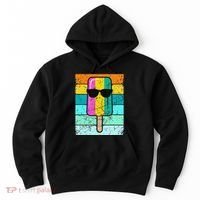 Summer Popsicle Funny Ice Cream Beach Pool Party Hoodie thumb 0