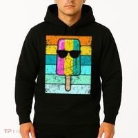 Summer Popsicle Funny Ice Cream Beach Pool Party Hoodie thumb 2