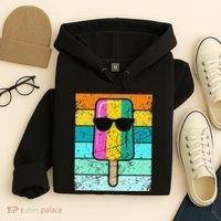Summer Popsicle Funny Ice Cream Beach Pool Party Hoodie thumb 4