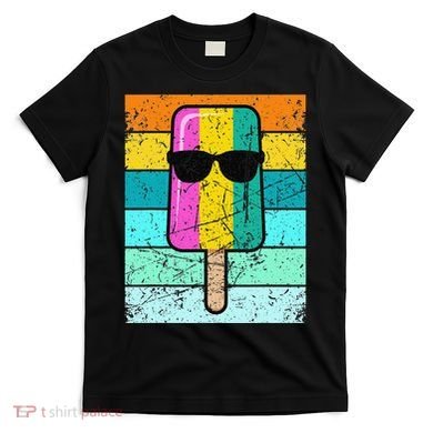 Summer Popsicle Funny Ice Cream Beach Pool Party T-Shirt