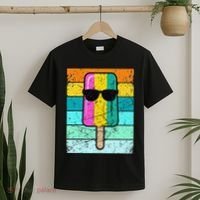 Summer Popsicle Funny Ice Cream Beach Pool Party T-Shirt thumb 2