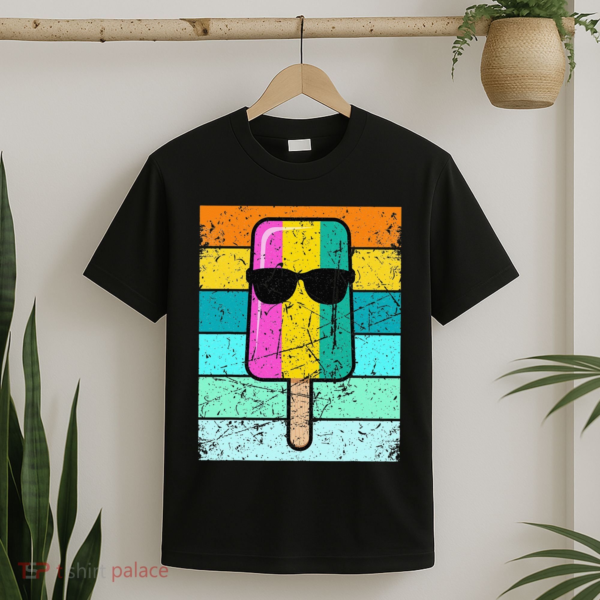 Summer Popsicle Funny Ice Cream Beach Pool Party T-Shirt