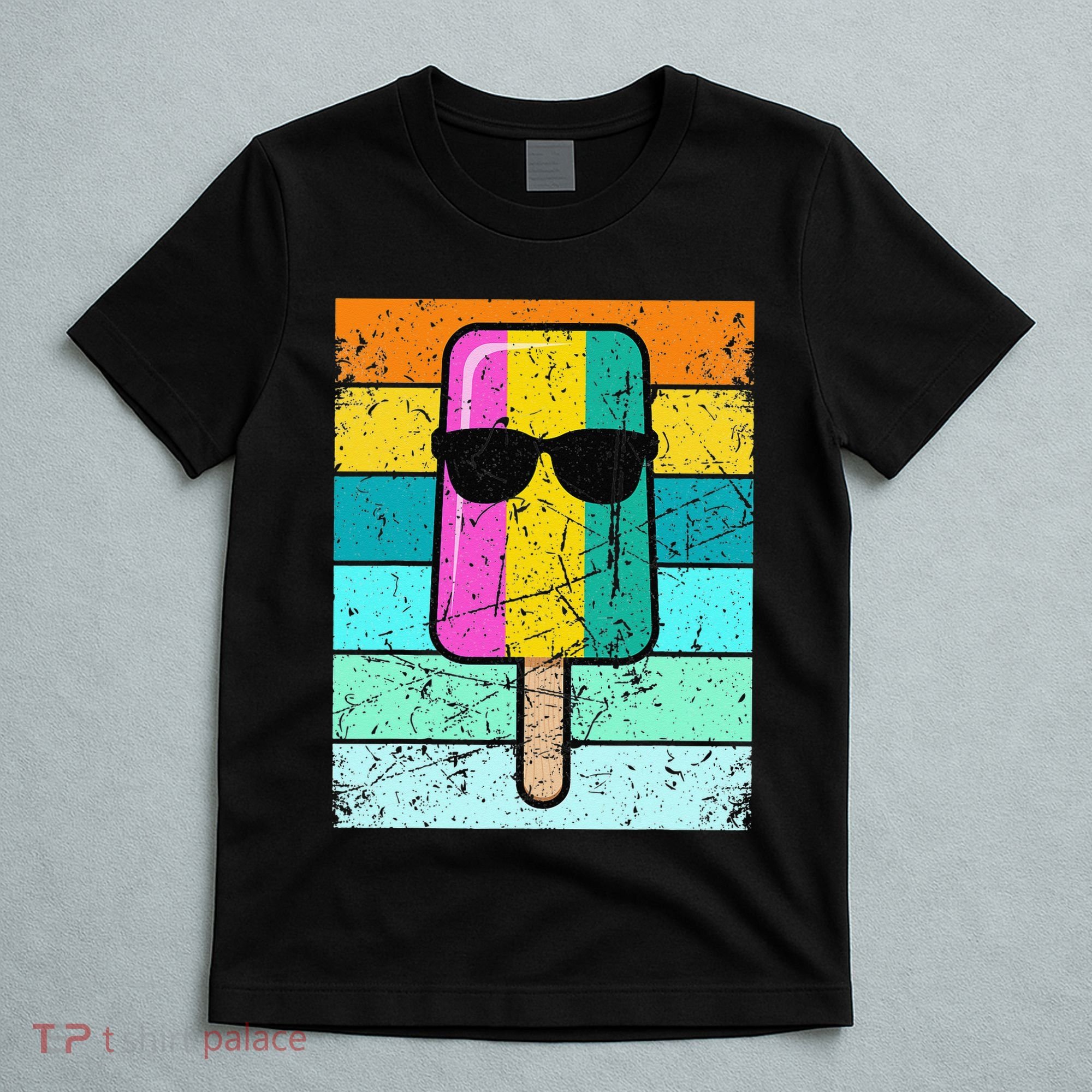 Summer Popsicle Funny Ice Cream Beach Pool Party T-Shirt