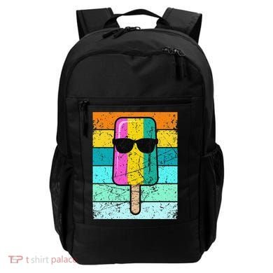 Summer Popsicle Funny Ice Cream Beach Pool Party Backpack