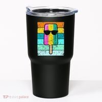 Summer Popsicle Funny Ice Cream Beach Pool Party Tumbler thumb 0