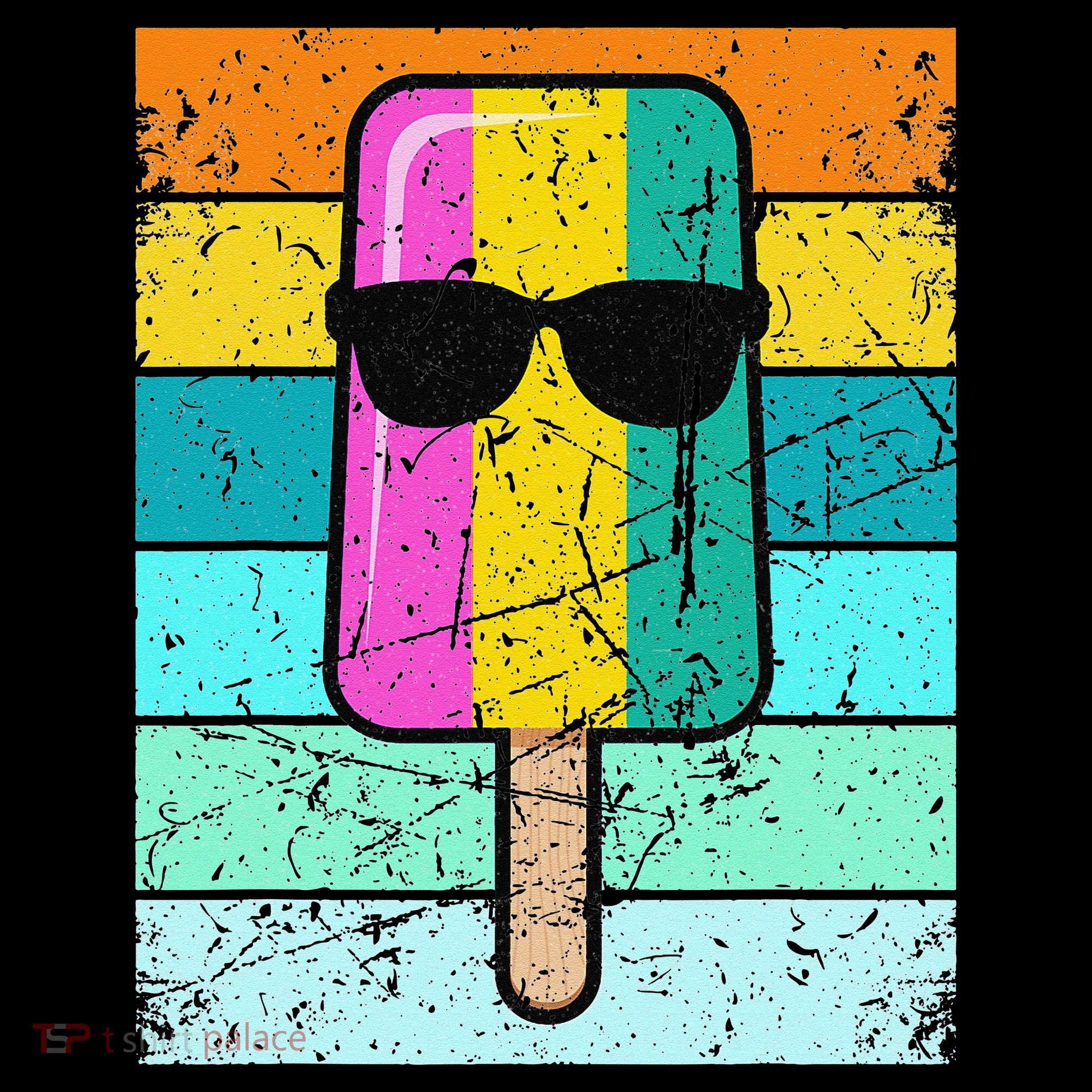 Summer Popsicle Funny Ice Cream Beach Pool Party Mousepad
