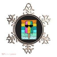 Summer Popsicle Funny Ice Cream Beach Pool Party Ornament thumb 0