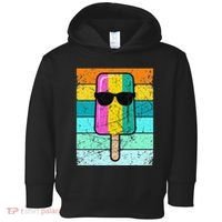 Summer Popsicle Funny Ice Cream Beach Pool Party Toddler Hoodie thumb 0