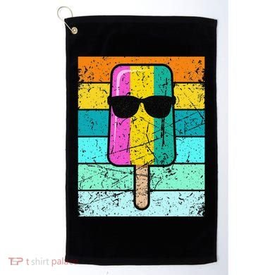 Summer Popsicle Funny Ice Cream Beach Pool Party Golf Towel