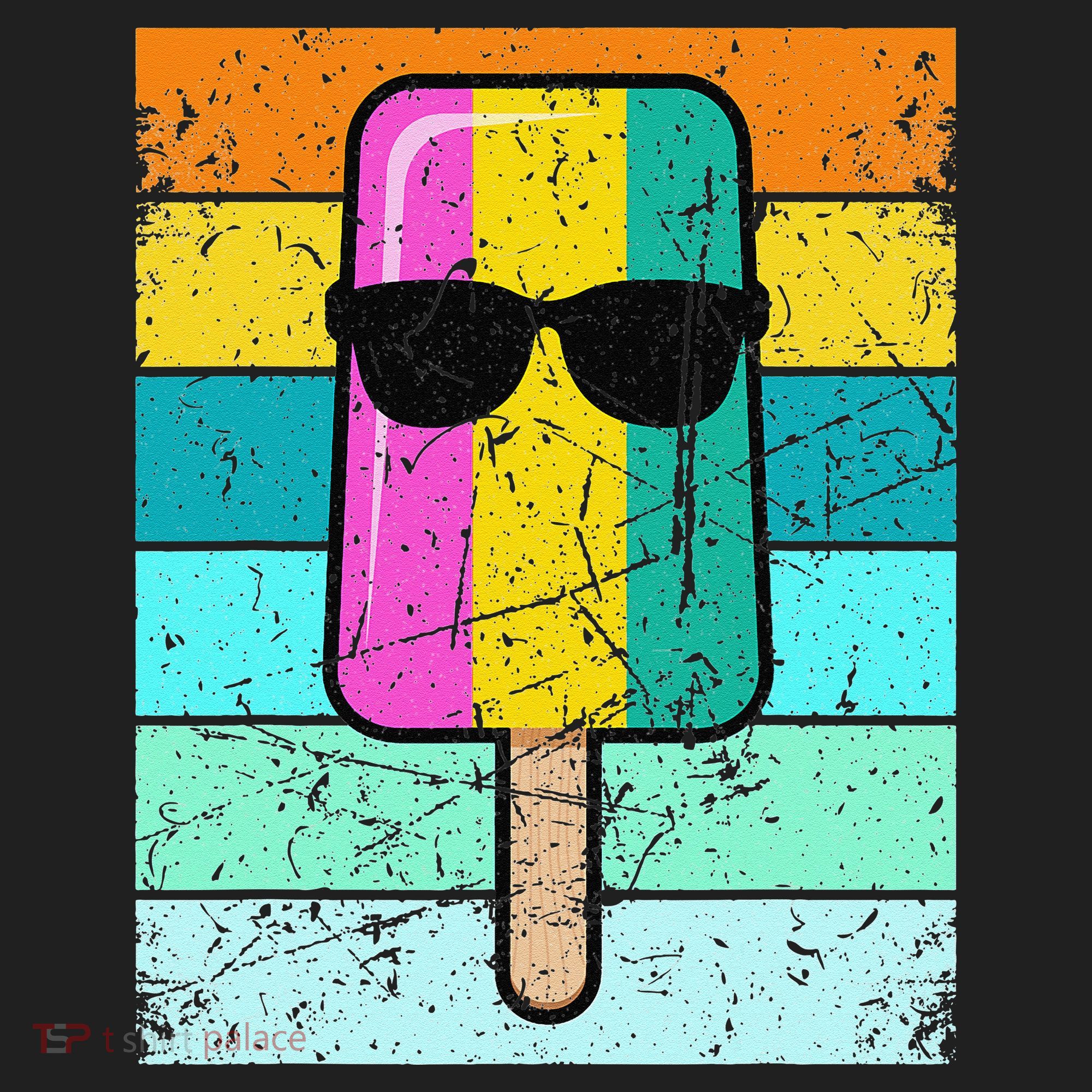Summer Popsicle Funny Ice Cream Beach Pool Party Golf Towel