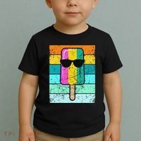 Summer Popsicle Funny Ice Cream Beach Pool Party Toddler T-Shirt thumb 2