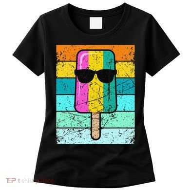 Summer Popsicle Funny Ice Cream Beach Pool Party Women's T-Shirt