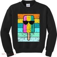 Summer Popsicle Funny Ice Cream Beach Pool Party Kids Sweatshirt thumb 0