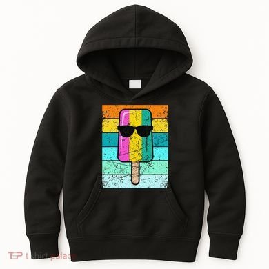 Summer Popsicle Funny Ice Cream Beach Pool Party Kids Hoodie