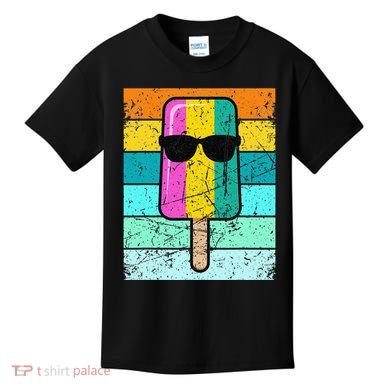Summer Popsicle Funny Ice Cream Beach Pool Party Kids T-Shirt