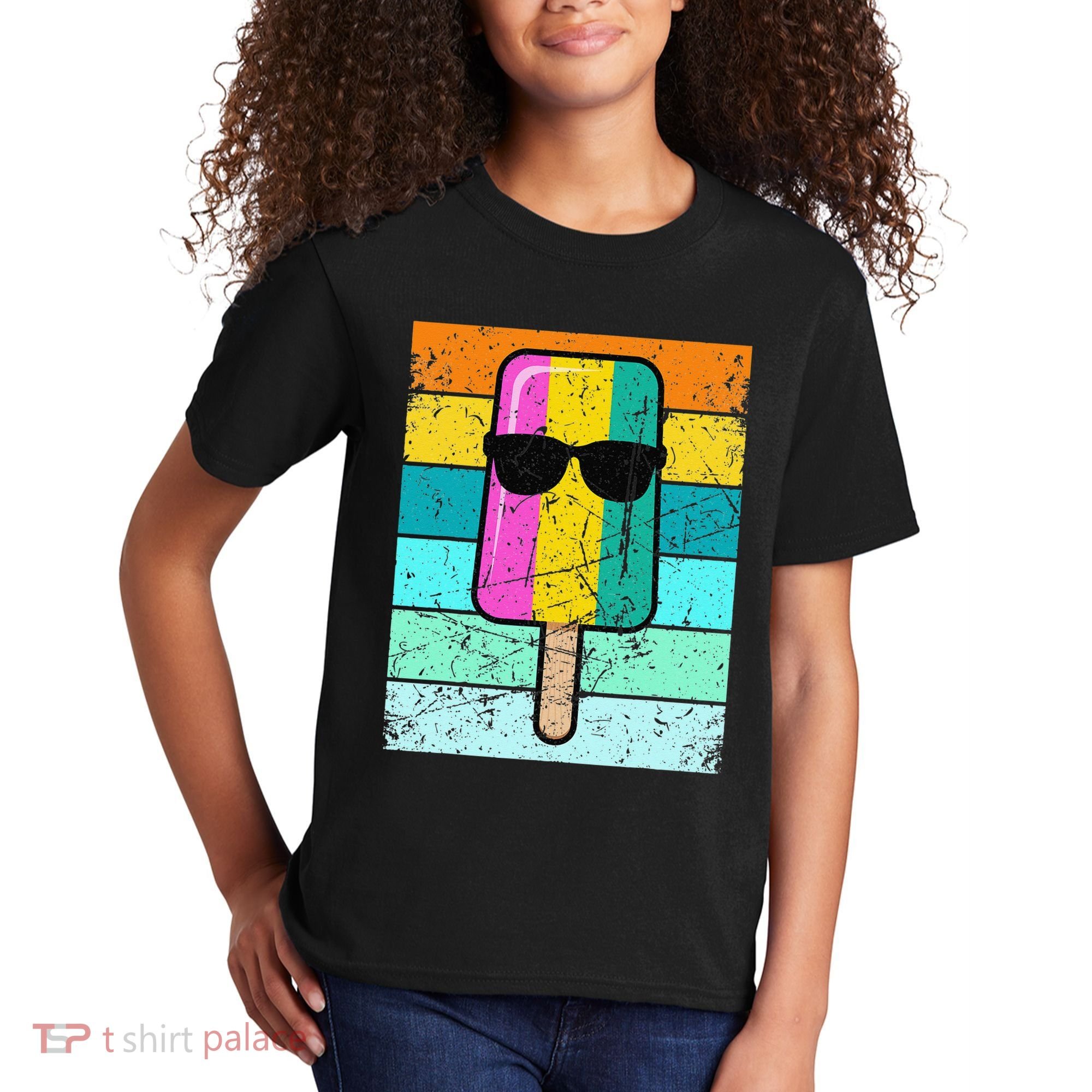Summer Popsicle Funny Ice Cream Beach Pool Party Kids T-Shirt