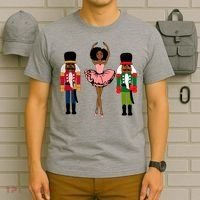 Sugar Plum Fairy Black Nutcracker Christmas African American T-Shirt thumb 6