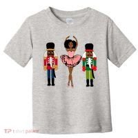 Sugar Plum Fairy Black Nutcracker Christmas African American Toddler T-Shirt thumb 0