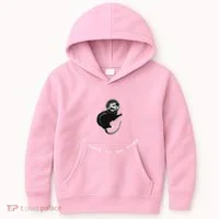 Space Possum Funny Introvert Anxiety Outer Space Kids Hoodie thumb 0