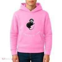 Space Possum Funny Introvert Anxiety Outer Space Kids Hoodie thumb 4