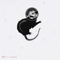 Space Possum Funny Introvert Anxiety Outer Space Bucket Hat thumb 4