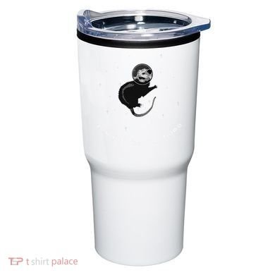 Space Possum Funny Introvert Anxiety Outer Space Tumbler