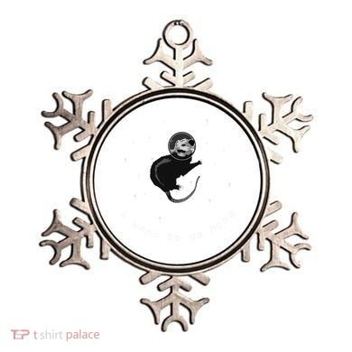 Space Possum Funny Introvert Anxiety Outer Space Ornament