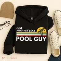 Sexy Pool Guy Palm Tree Hoodie thumb 4