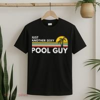 Sexy Pool Guy Palm Tree T-Shirt thumb 2