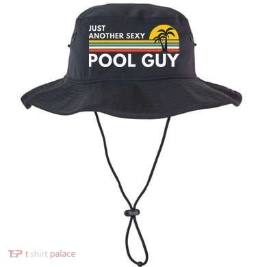 Sexy Pool Guy Palm Tree Bucket Hat