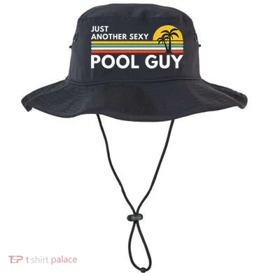 Sexy Pool Guy Palm Tree Bucket Hat