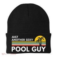 Sexy Pool Guy Palm Tree Beanie thumb 0