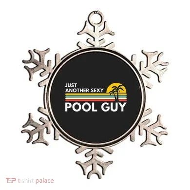 Sexy Pool Guy Palm Tree Ornament